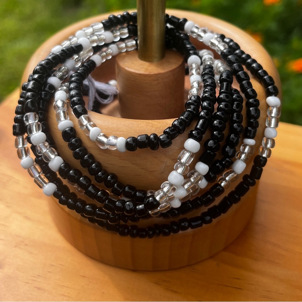 Black Ice| Waist Bead